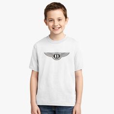 Bentley Logo Youth T-shirt Kids Tshirts