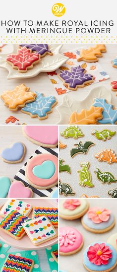 how to make royal icing with meringue and powdered sugar cookie cutters