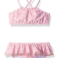 Nwt Seafolly Girls Size 5 Bikini Set Super Cute Last Few! Blue Tankini, High Neck Tankini, Girl Apron, Girls Tie, Two Piece Swimwear, Tankini Set, Swimsuit Set, Swim Fashion, Swan Lake