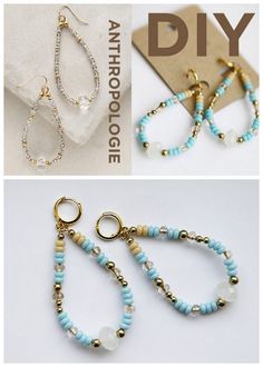 Diy Anthropologie, Jewelry Staples, Homemade Jewelry, Amber Jewelry, Jewelry Repair, Diy Schmuck, Bijoux Diy, Precious Jewelry, Beaded Jewelry Diy