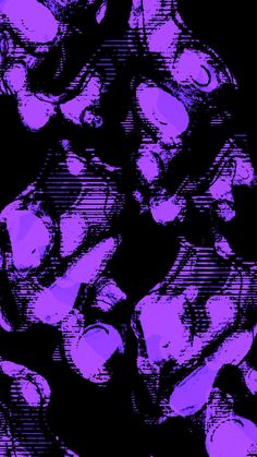 an abstract purple and black background with lots of small objects