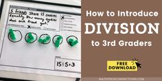 an image of division to 3rd grade students