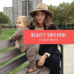 A CUP OF JO: "My beauty uniform" How To Feel Pretty, Beauty Uniform, Beauty Bar Salon, Courtney Adamo, Facial Exfoliant, Beauty Uniforms, Parenting Photos, Beauty Journal, Cup Of Jo