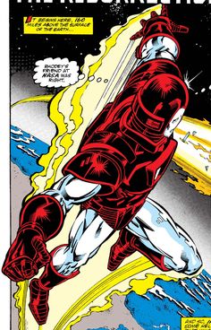 the red lantern is flying through space