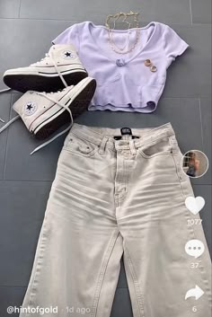 Trendy Summer Outfits, Causual Outfits, School Fits, Dream Style, Cute Simple Outfits