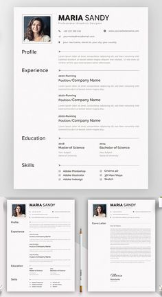 the professional resume template is ready to be used for any job