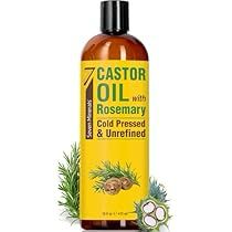 Seven Minerals Castor Oil Thicker Eyelashes, Dry Skin Care, Muscle Pain, Cold Pressed, Free Hair