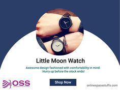 Little Moon Watch Awesome design fashioned with comfortability in mind. Hurry up before the stock ends! FREE Shipping Worldwide Shop Now>>https://onlinespacestuffs.com/little-moon-watch/  #OSS #OnlineShop #GiftShop #Watch #fashion Space Watch, Moon Space, Moon Watch, Watch Fashion, Special One