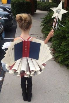 La Fatina dei libri Carnival Costumes Ideas, Karneval Costume, Diy Karneval, Halloween Diy Kids, Carnival Ideas