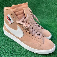 Questions? Leave A Comment Below! Shoes Are In Great Condition. Slightly Used. They Are Clean. Check All Photos For More Details Nike Women Blazer, Shoes Nike Women, Nike Brown, Women Blazer, Blazer Mid, Nike Cortez Sneaker, Shoes Nike, Nike Air Force Sneaker, Blazers For Women