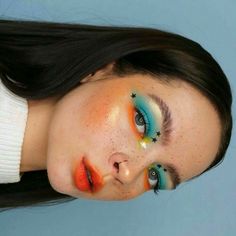 Wishlist Aesthetic, 얼굴 드로잉, Bright Makeup, Clothing Wishlist, Make Up Inspiration, Face Art Makeup, Birthday Makeup, Unique Makeup, Makeup Eye Looks