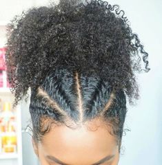 Hairstyles Protective, Makeup Tip, Protective Hairstyles For Natural Hair, Natural Hair Styles Easy, Natural Hair Updo, Penteado Cabelo Curto, Natural Hair Inspiration, Cornrow, Scene Hair