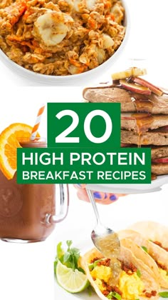 the top 20 high protein breakfast recipes