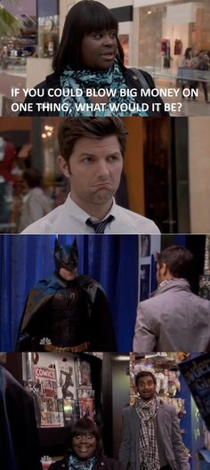 the dark knight rises movie scene with batman, catwoman and man in white shirt