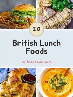 the top 20 british lunch foods