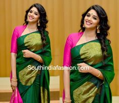 30 Simple Silk Saree Blouse Designs or Pattu Saree Blouse Designs High Back Neck Blouse Designs, Back High Neck Blouse Designs, Plain Silk Blouse Designs, Contrast Blouses For Silk Sarees, Simple Silk Saree Blouse Designs, Blouses For Silk Sarees, Latest Pattu Saree Blouse Designs, Contrast Blouse Designs, Simple Silk Saree