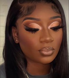 Graduation Makeup For Black Women, Full Face Beat Makeup, Maternity Makeup Ideas Black Women, Cute Black Makeup Looks, Birthday Makeup Looks Black Women, Makeup Inspiration Black Women, Make Up Ideas Black Woman, Wedding Make Up Black Women, Makeup Looks On Black Women