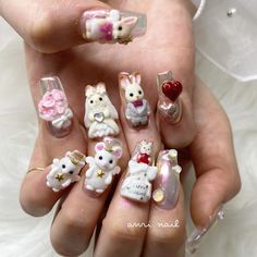 Food Nails, Nyc Nails, Nail Ring