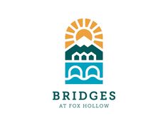 the logo for bridges at fox hollow