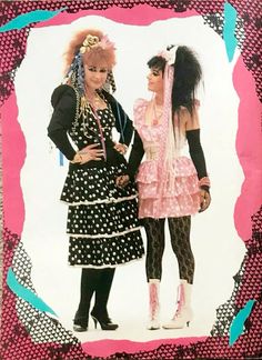 Strawberry Switchblade Lala Core, New Wave Fashion 80s, 80s New Wave Fashion, Goth Subcultures