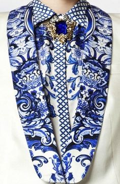 Blue Willow, Baroque Fashion, Blue And Gold, Blue Velvet