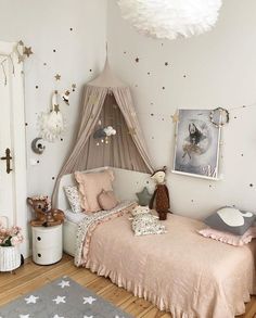 Toddler Bedroom Girl, Rooms Decor, Kid Room, Kids Interior, Kids' Bed