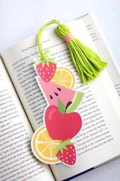 Bookmark Crochet, Diy Bookmark, Penanda Buku, Bookmark Template