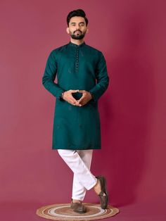 Mens Kurta Pajama Set Yellow Designer Wedding Black Punjabi Kurta Sherwani Party Punjabi Kurta, Men's Kurta Pajama, Mens Kurta Pajama, Punjabi Style, Men's Kurta, Punjabi Outfits, Mens Kurta, Indian Wedding Wear, Wedding Black