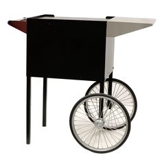 PRICES MAY VARY. Sturdy, all-steel construction Chip resistant coating Antique styling and spoke wheels Storage area 3 Year Manufacturer's Warranty Care instructions: hand wash Sport type: lawn games Antique Styling, Black Popcorn, Popcorn Cart, Concession Stands, Concession Stand, Cabin Design, Smart Storage, Storage Area, Board Design