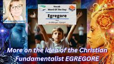 an image with the words more on the idea of the christian fundamentalist egreore