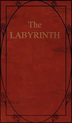 the book cover for the labyrrinth