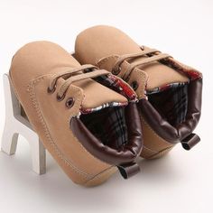 PU Leather Baby First Walkers Brand Lace-Up Soft Soles Toddler Girl Crib Shoes Spring Autumn Fashion Infant Boy Shoes Outfit Accessories From Touchy Style | Blue, Brown, Casual Shoes, For Girl, For Boy, For Children, For Toddler, Leather, Outfit Accessories, Pink, White, Yellow. | Free International Shipping. Shoe Tips, Ladies Shoe, Shoe Shopping, Bags Online Shopping