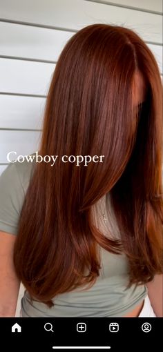 Cowboy Copper, Rambut Brunette, Red Hair Inspo, Brown Hair Inspo, Ginger Hair Color, Copper Hair Color, Hair Color Auburn, Burgundy Hair, Hair Inspiration Color