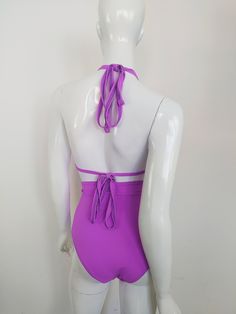 "FREE SHIPPING TO USA FOR ALL ORDERS OVER 35$! Choose right size by following our size chart below, thank you! We use FEDEX PRIORITY shipping service to the United States to guarantee the fastest delivery in 3-4 days. Flattering bikini swimsuit. High wasted. Stretchy and body fitting material. COLOR: Bright Neon Pink MEASUREMENTS: X-Small - Bust - 32\" - 34\" (82-86 CM) - Hips - 35\" - 36\" (88-92 CM) - Waist - 26\" - 27,5\" (66-70 CM) Small - Bust - 35\" - 37\" (90-94 CM) - Hips - 38\" - 39\" ( Cheap Purple One-piece Swimwear, Cheap Purple Swimwear For Beach, Cheap Purple Sports Swimwear, Affordable Fitted Purple Swimwear, Cheap Purple Bra For Beach, Cheap Purple Swimwear For Beach Party, Cheap Fitted Purple Swimwear, Affordable Purple Swimwear For Beach Party, Cheap Purple Swimwear For Sunbathing