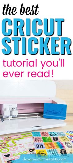 the best cricut sticker for beginners