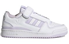 Adidas originals Forum Plus FY3795 Purple And White Sneakers, White And Purple Shoes, Nike Purple Shoes, Adidas Forum Low Purple, Adidas Low Forum, Forum Low, Adidas Purple, Dr Shoes, Pretty Shoes Sneakers