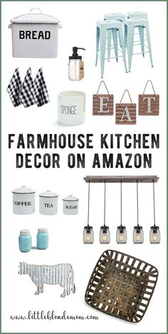 the farmhouse kitchen decor on amazon is featured in this post - it - yourself guide