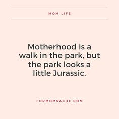 This walk in the park is a little like fighting for my life but whatever 🙄😂 Tag a mama who can relate 👇 and follow @formomsache for more relatable mom humor 🤝 #formoms #formom #formomsache #momhumor #fridayhumor #motherhoodquotes Crunchy Mom Quotes, Single Mom Humor, Feelings Humor, Cheer Up Buttercup