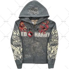 Shipping: Worldwide Express Shipping AvailableDelivery time: 7-15Days Fast ShippingReturns: Fast refund, 100% Money Back Guarantee. Zipper Hoodies Men, Oversized Hoodie Men, Punk Hoodie, Punk Top, Cardigan Y2k, Goth Vintage, Hip Hop Sweatshirts, American Gothic, Zippered Cardigan