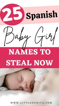 Looking for some beautiful Spanish baby girl names unique | Spanish baby names? Check these cute and adorable baby girl names that are simply unique baby names. Beautiful Spanish Baby Girl Names To Steal Now Spanish Baby Girl Names, Spanish Girl Names, Spanish Girls Names, Girl Names Unique, Cool Baby Girl Names