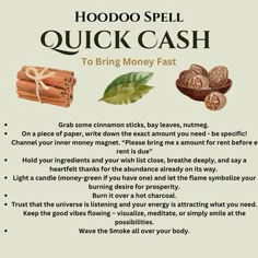 Basil Money Spell, Hoodoo Delish Money, Fast Money Spells, Cinnamon Money Spell, Power Sigil, Hoodoo Money, Spell For Money, Hoodoo Delish, Money Candle Spell