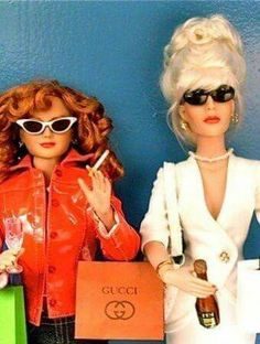 Patsy and Eddie Bewitched Endora, Patsy And Eddie, Patsy And Edina, Patsy Stone, Ella Enchanted, Joanna Lumley, Tonner Dolls, Bad Barbie, Ab Fab