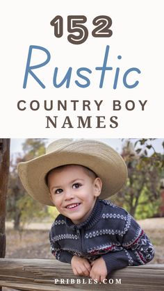 152 rustic and cute country boy names for the parent who loves names like Boone, Body, Waylon and more! Comes with a free PDF printable to keep track of your favorite names! Country Names Ideas, Country Kids Names, Old Western Boy Names, Cute Boy Names Ideas, Boy L Names, Native American Names For Boys, Country Kid Names, Country Names For Boys, Western Names Boy