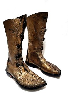 #Autumn #Fall #gift #clearance #sales #trend #like #amazing #followforfollowback #look #fashion #style #best #design #shopping #love #job Boots Futuristic, Golden Boots, Love Job, Leather Button Up, Gold Boots, Boots Winter, Boys Boots, Color Dorado, Girls Boots