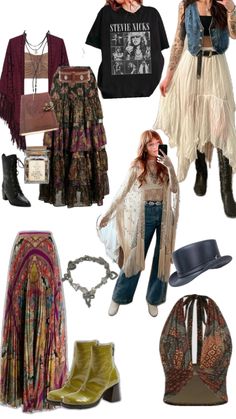 70s Inspired Fashion, Boho Outfit, 70s Outfits, Stevie Nicks, Outfit Inspo Fall