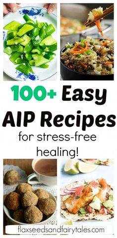 Looking for the best easy AIP recipes? This list of 103 simple AIP recipes has everything you need for breakfast, lunch, dinner, snacks, or dessert! Easy Aip Recipes, Aip Recipes Autoimmune Protocol, Autoimmune Protocol Diet Recipes, Autoimmune Diet Recipes, Aip Diet Recipes, Recipes For Picky Eaters, Autoimmune Protocol Recipes, Autoimmune Protocol Diet, Aip Breakfast