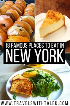 18 Famous Places to Eat in NYC + Secret Local Tips Where To Eat In Nyc, Nyc On A Budget, Nyc Tips, Best Restaurants In Nyc, Food In New York, Nice Restaurants