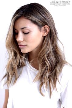 Brunette Ombre, New Hair Ideas, Ombré Hair, Long Brown Hair, Haircut Styles, Hair Color And Cut, Mid Length Hair, Hair Done, Hair Envy