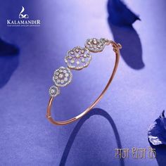 Diamond Kada, Silver Bracelet Designs, Oval Bangle, Bangles Jewelry Designs, Indian Designer, Indian Designer Wear, Bangles Jewelry, Indian Jewellery, Antique Jewellery