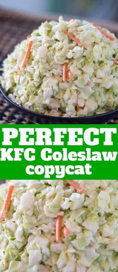 this coleslaw salad is the perfect side dish for any meal